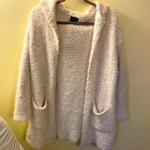 Beautiful and cozy eyelash sweater coat by M2 Mocha Apparel